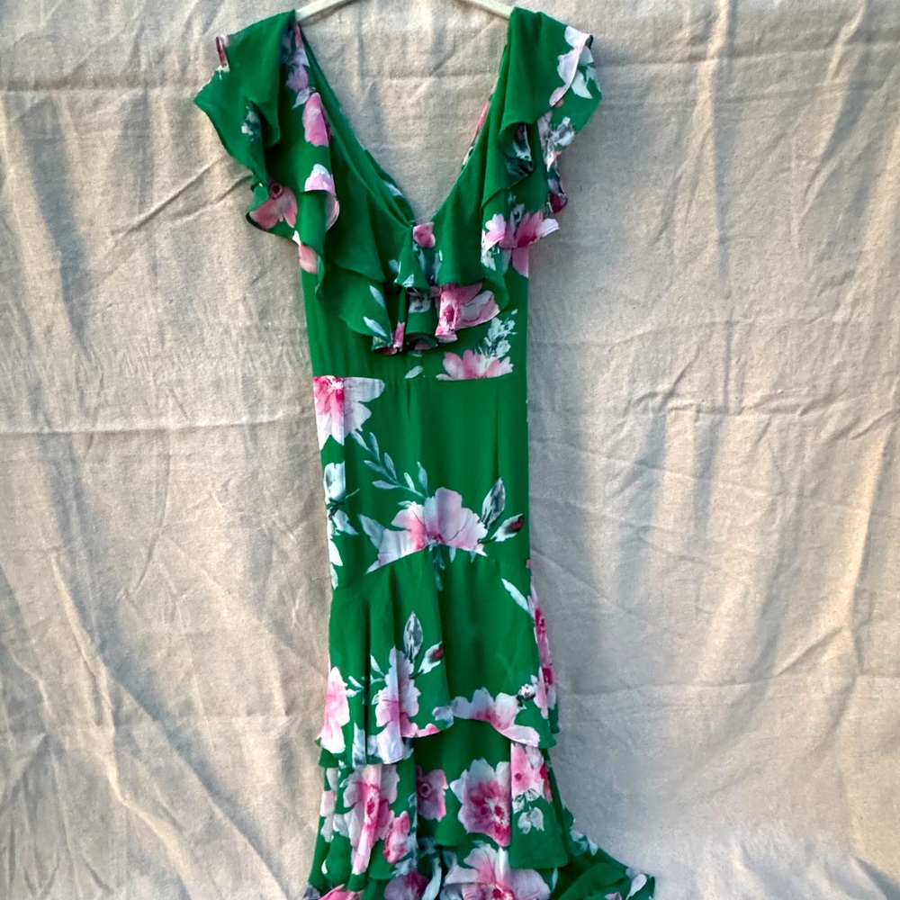 Floral Ruffle Dress